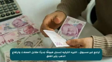 تراجع غير مسبوق.. الليرة التركية تسجل هبوطًا جديدًا مقابل العملات وارتفاع الذهب يثير القلق